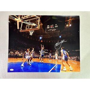 Christian Laettner signed autographed Duke Blue Devils 16x20 Photo JSA The Shot